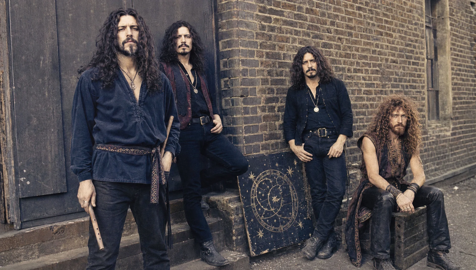 Astrolabe Records location publicity session, London, 1978