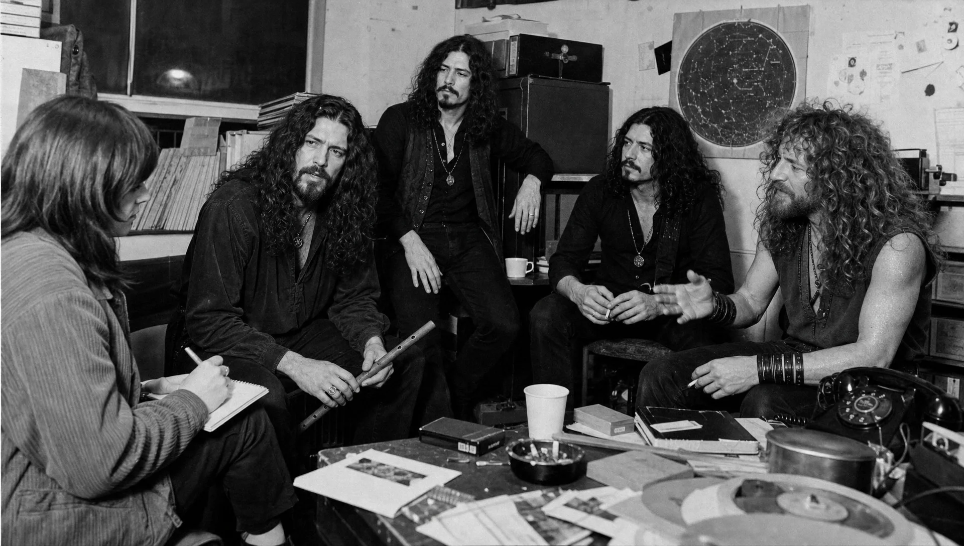 Humble Wizard interviewed at the Astrolabe Records offices, London, 1978